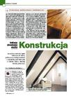 Konstrukcja na pokaz. Imitacje drewnianej więźby